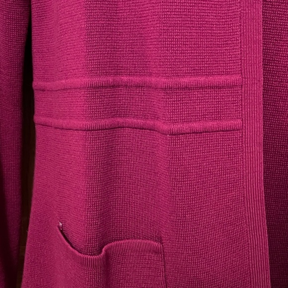 Talbots Long Open Cardigan with Matching Tank Top - Picture 4 of 8